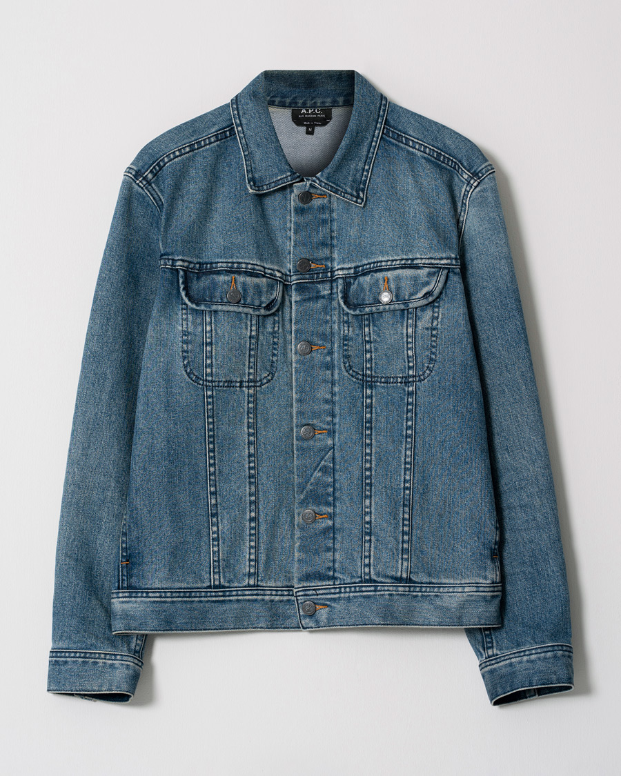 Homme | A.P.C. Jeans Jacket Indigo M | Pre-owned | A.P.C. Jeans Jacket Indigo M
