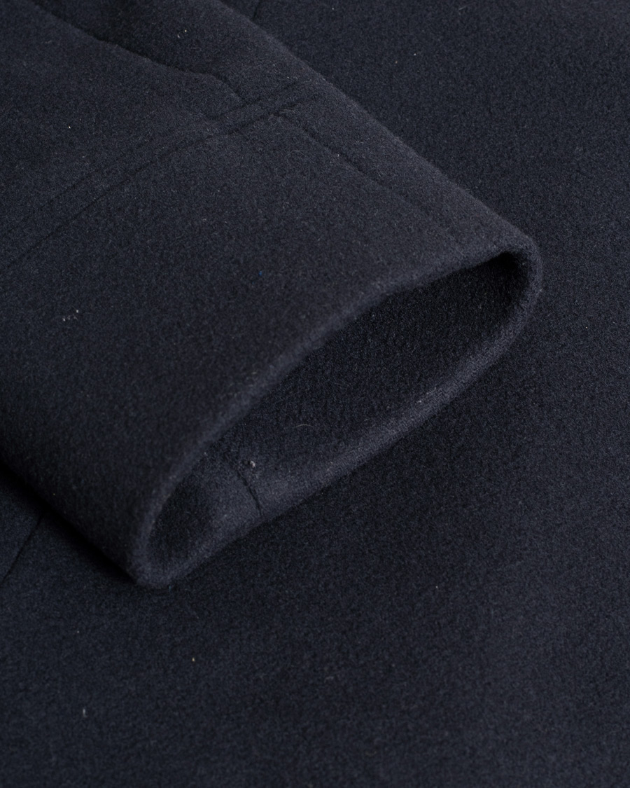 Homme | Polo Ralph Lauren Wool Peacoat Navy | Pre-owned | Polo Ralph Lauren Wool Peacoat Navy