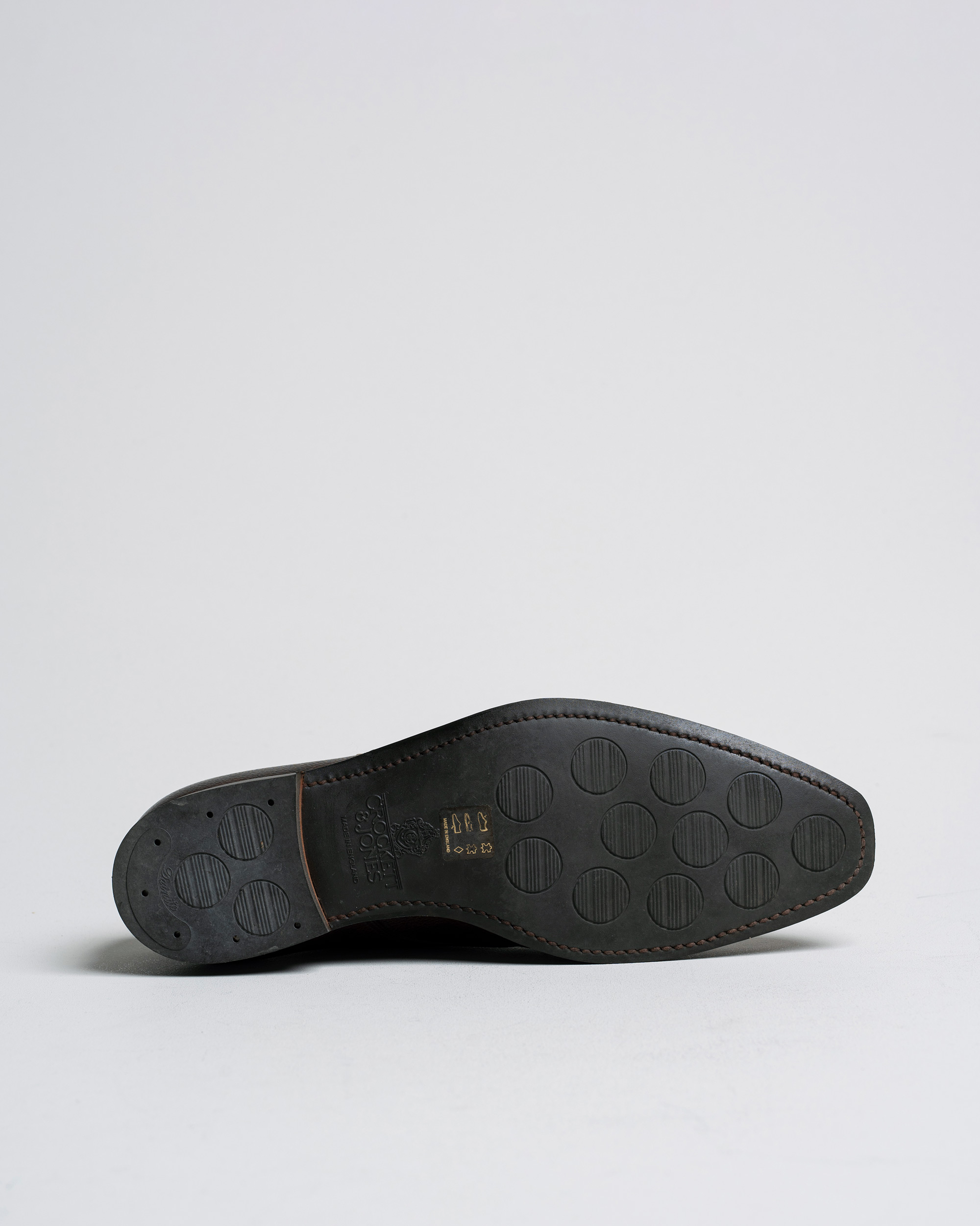 Homme | Crockett & Jones Lowndes Monkstrap City Sole Dark Brown Calf UK8,5 - EU42,5 | Pre-owned | Crockett & Jones Lowndes Monkstrap City Sole Dark Brown Calf UK8,5 - EU42,5