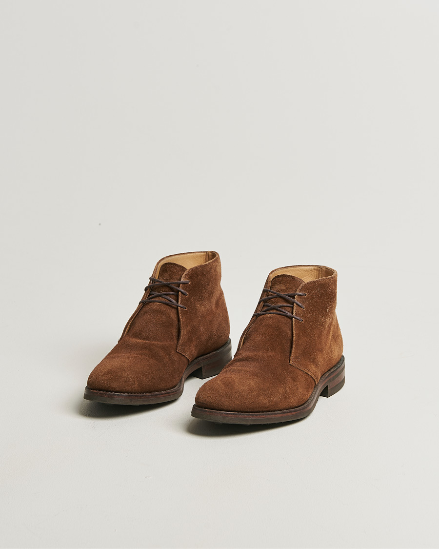 Homme | Pre-owned Chaussures cousues trépointe | Pre-owned | Loake 1880 Kempton Chukka Boot Brown Suede UK7,5 - EU41,5