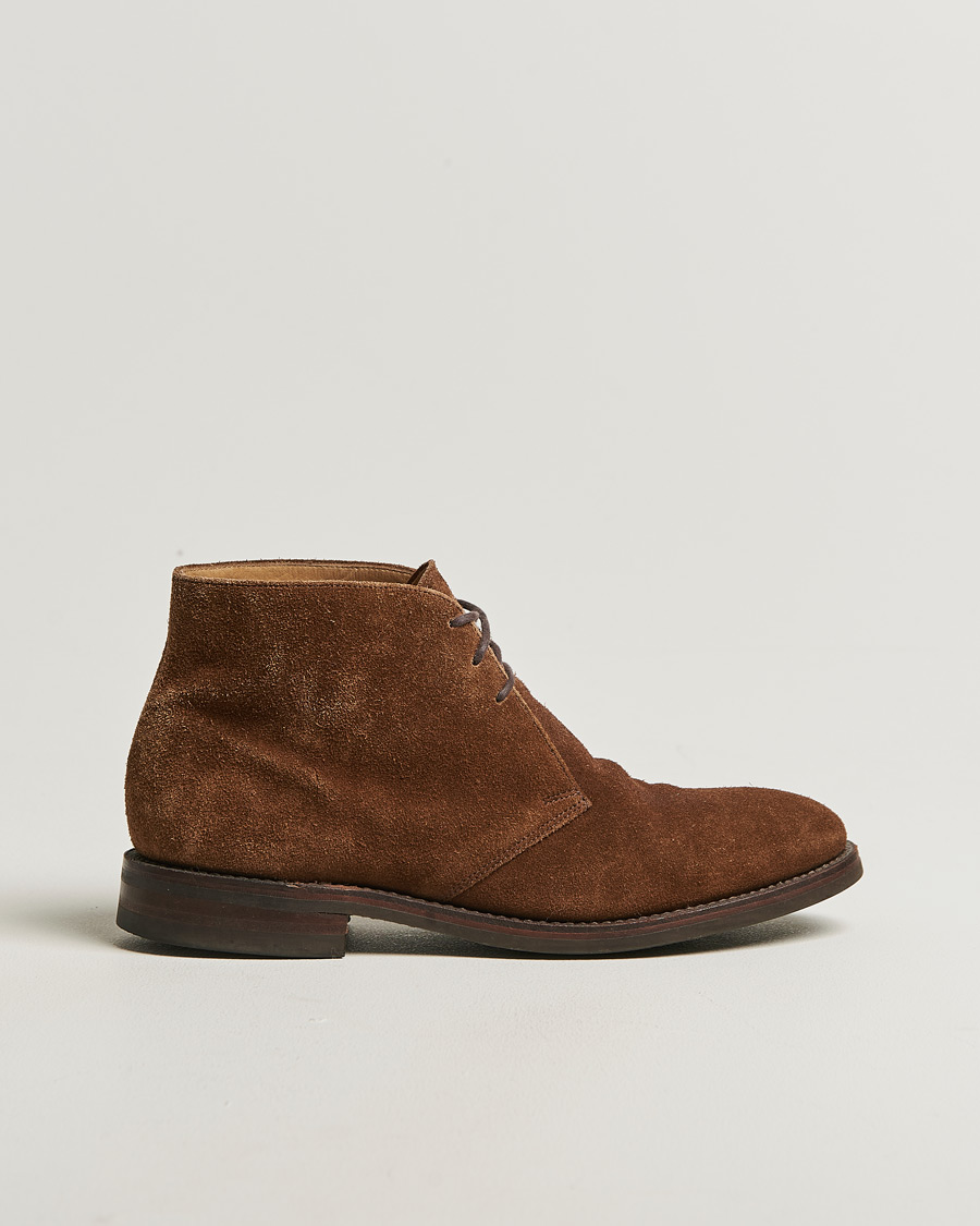 Homme | Pre-owned Chaussures cousues trépointe | Pre-owned | Loake 1880 Kempton Chukka Boot Brown Suede UK7,5 - EU41,5