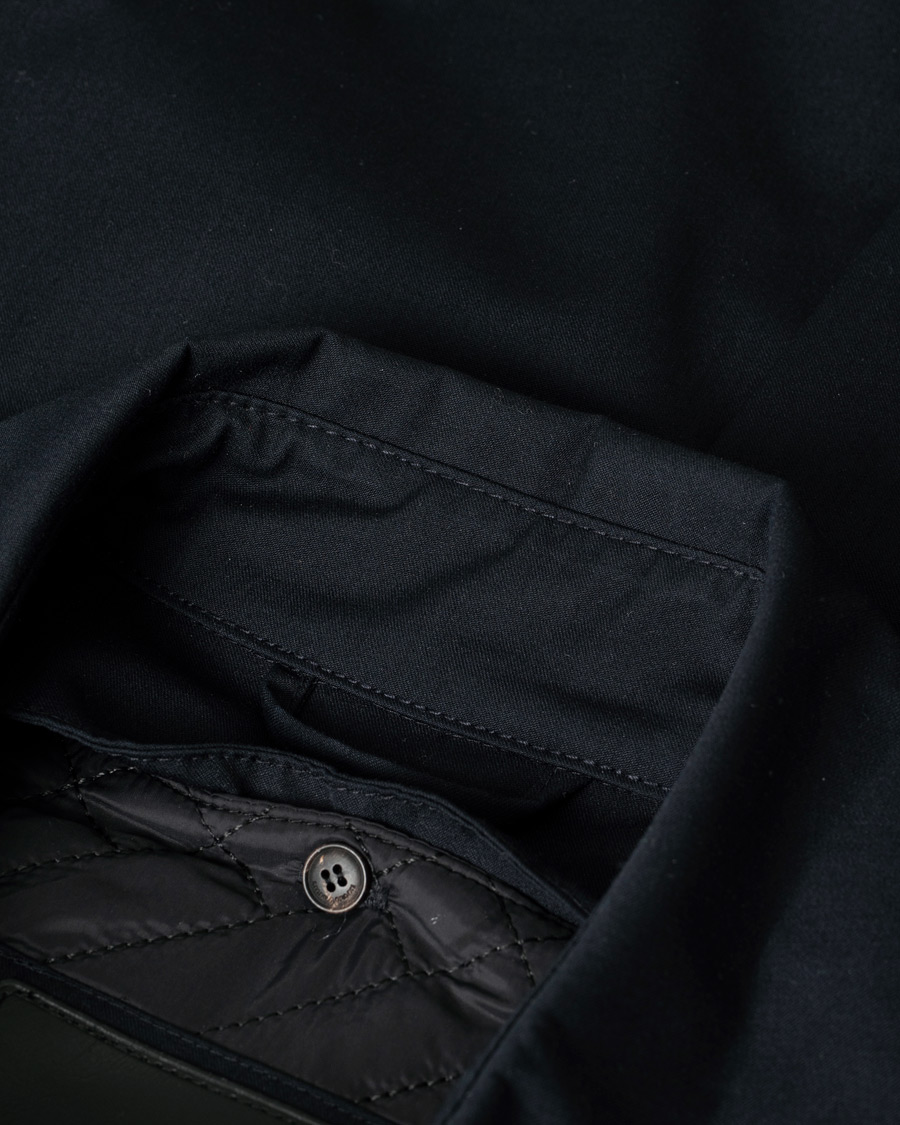 Homme | Emporio Armani Trenchcoat Navy | Pre-owned | Emporio Armani Trenchcoat Navy