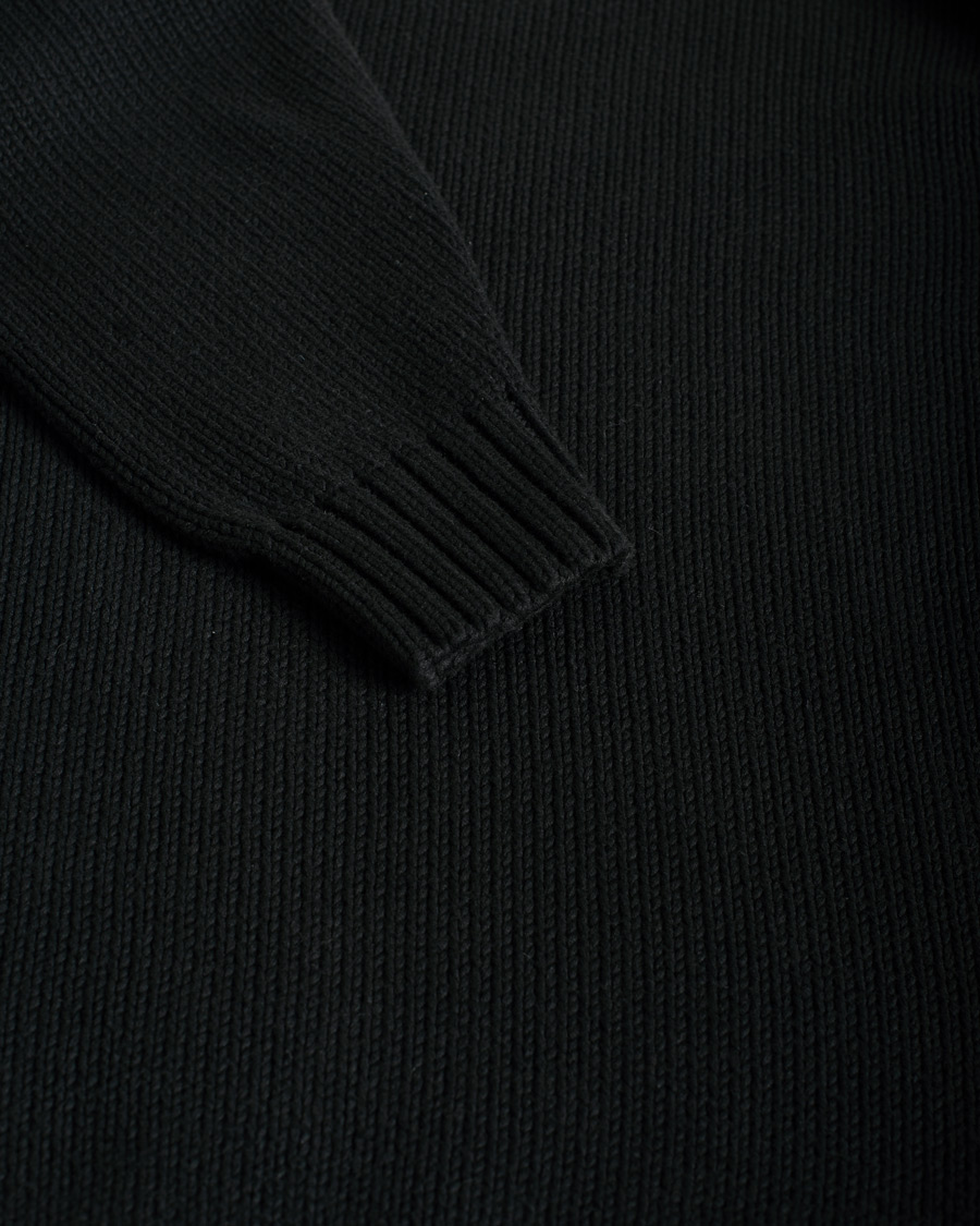 Homme | Polo Ralph Lauren Sport Knitted Sweater Black M | Pre-owned | Polo Ralph Lauren Sport Knitted Sweater Black M