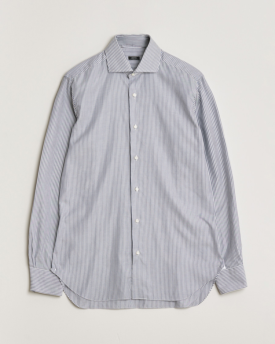 Homme | Pre-owned Chemises | Pre-owned | Barba Napoli Cutaway Shirt Blue Striped 40 - M