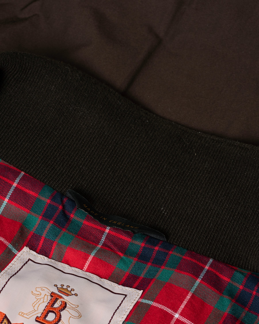 Homme | Manteaux Et Vestes | Pre-owned | Baracuta G9 Original Harrington Jacket Chocolate UK38 - EU48