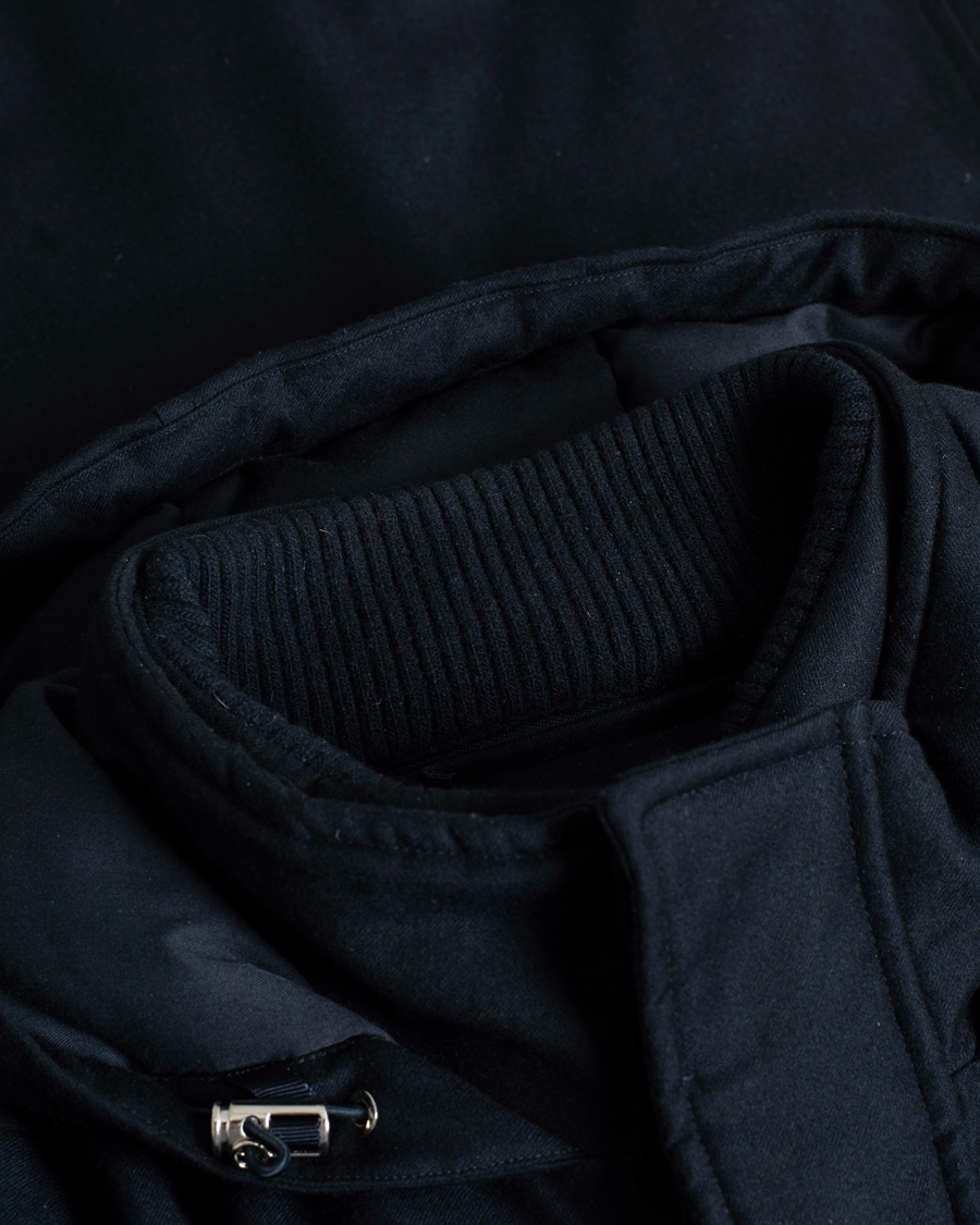 Homme | Morris Heritage Brunate Limited Wool Down Parka Navy | Pre-owned | Morris Heritage Brunate Limited Wool Down Parka Navy