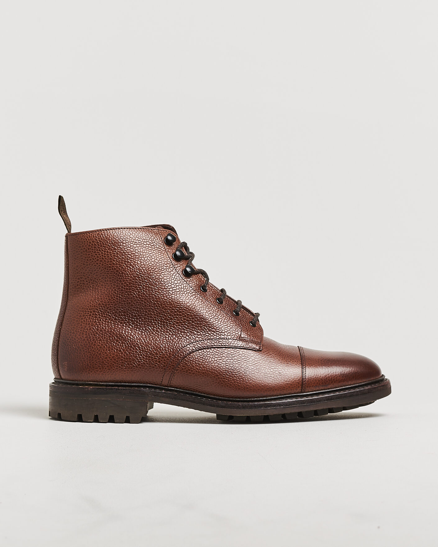 Homme | Pre-owned Chaussures cousues trépointe | Pre-owned | Loake 1880 Sedbergh Derby Boot Brown Grain Calf UK9 - EU43