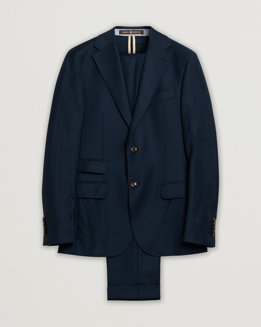 Homme | Morris Heritage Suit Navy 46 | Pre-owned | Morris Heritage Suit Navy 46