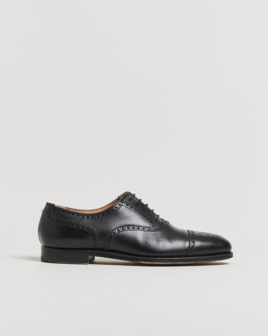 Homme | Pre-owned Chaussures cousues trépointe | Pre-owned | Crockett & Jones Westfield Black Calf UK6,5 - EU40,5