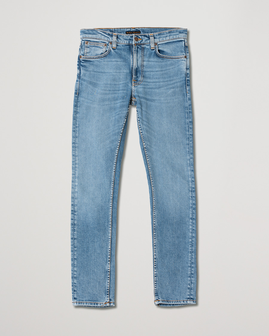 Homme | Nudie Jeans Lean Dean Organic Jeans Lost Orange | Pre-owned | Nudie Jeans Lean Dean Organic Jeans Lost Orange