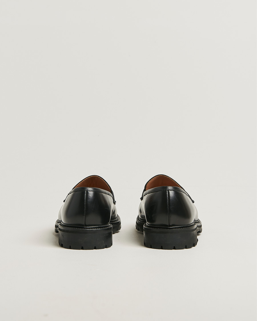Homme | Crockett & Jones Henley 3 Loafers Black Cavalry Calf UK8 - EU42 | Pre-owned | Crockett & Jones Henley 3 Loafers Black Cavalry Calf UK8 - EU42