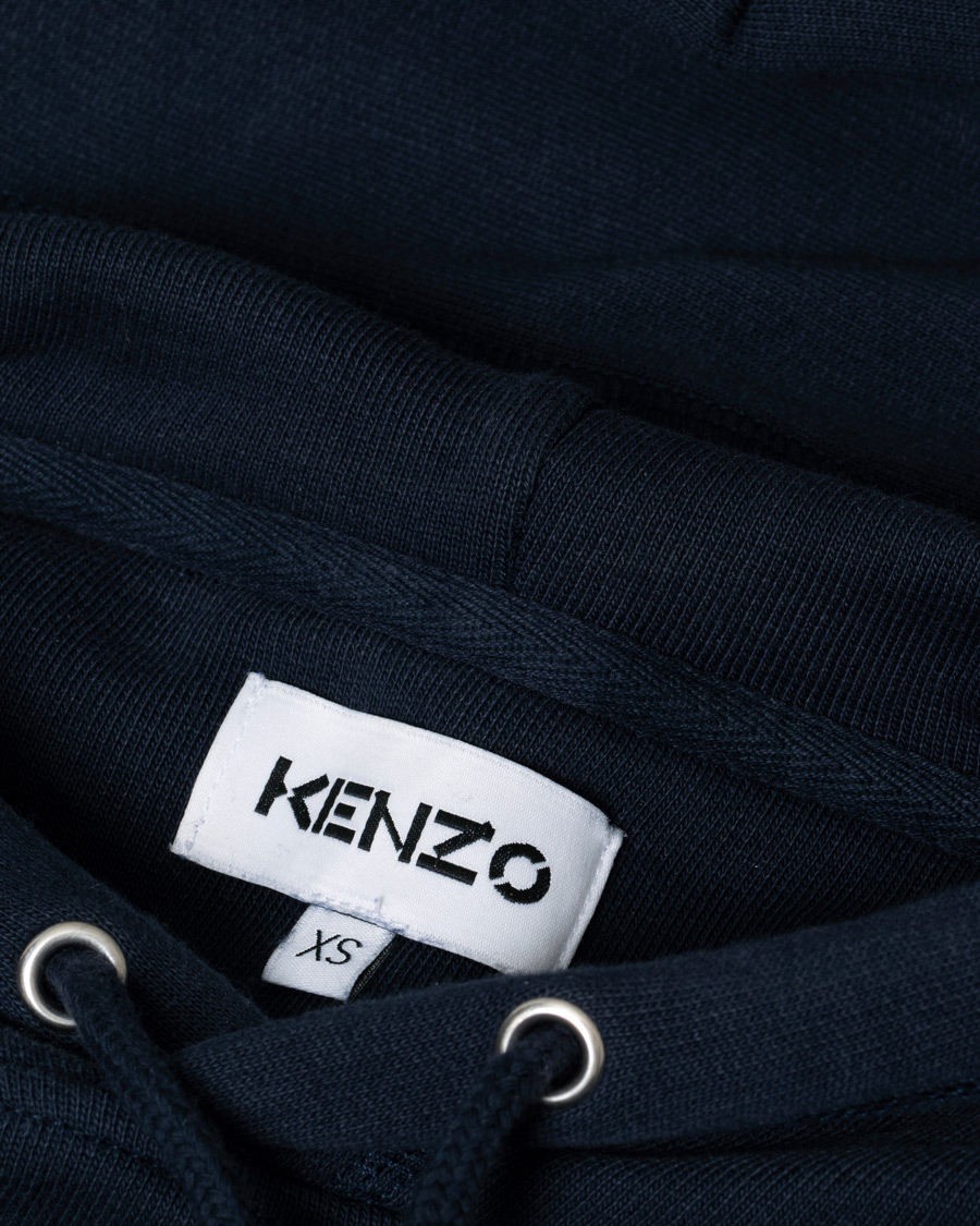 Homme | Pulls Et Tricots | Pre-owned | KENZO Multi Logo Hoodie Navy XS