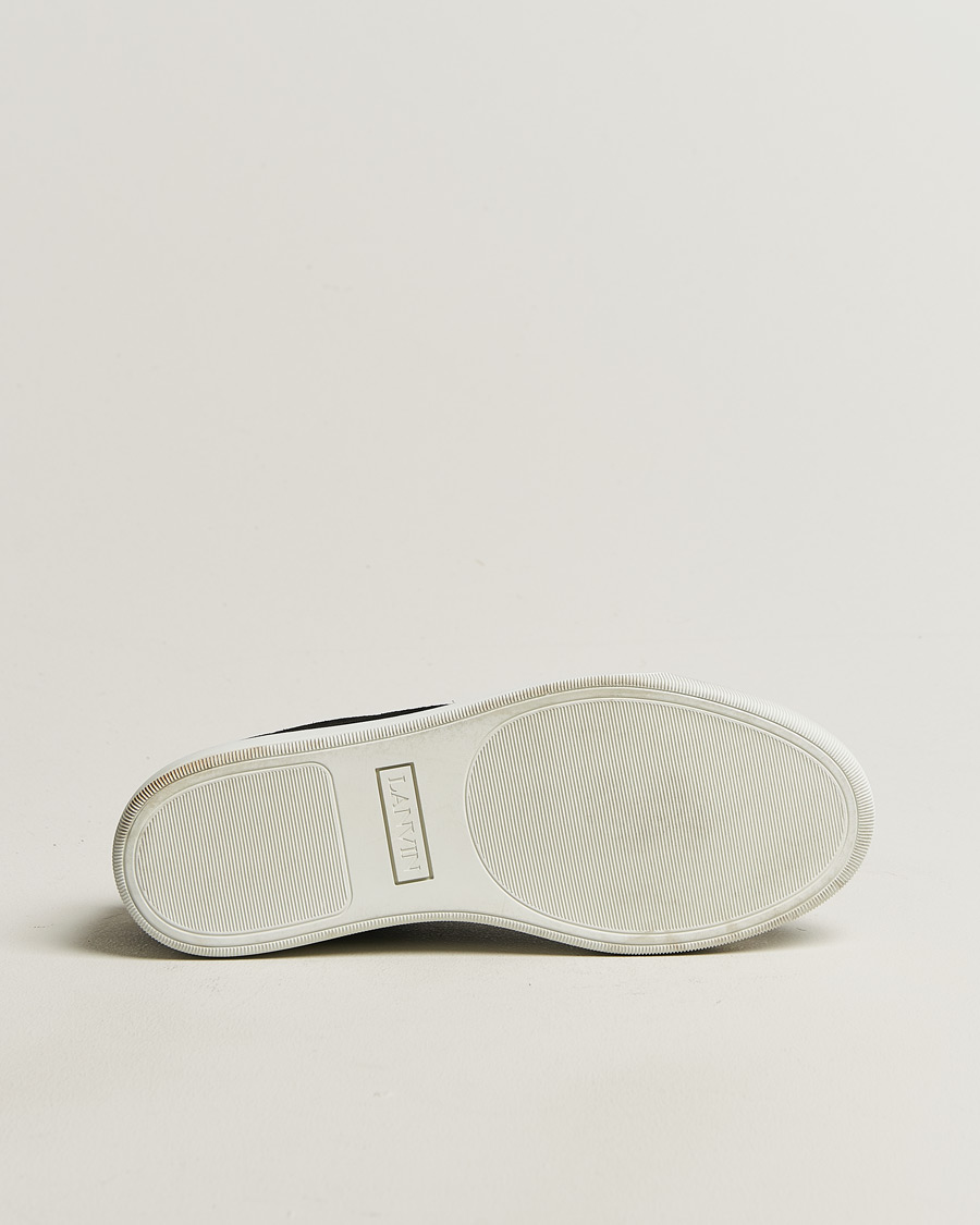 Homme | Pre-owned Chaussures | Pre-owned | Lanvin DBB1 Patent Cap Toe Sneaker Black UK7 - EU41