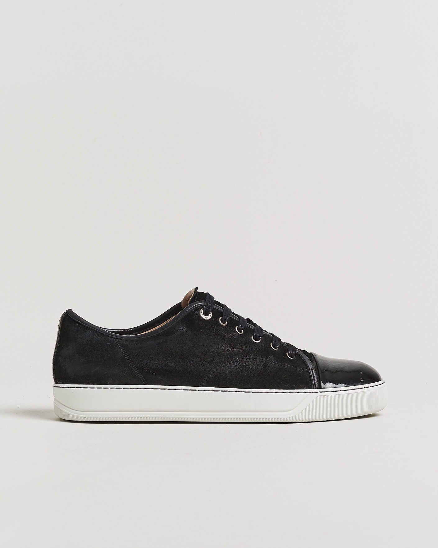 Homme | Pre-owned Chaussures | Pre-owned | LanvinDBB1 Patent Cap Toe SneakerBlackUK9 - EU43