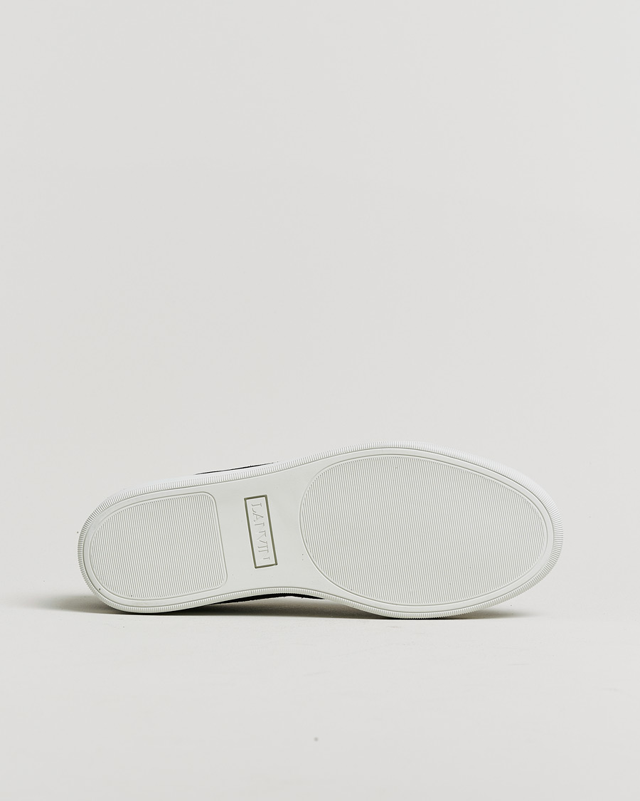 Homme | Pre-owned Chaussures | Pre-owned | Lanvin DBB1 Patent Cap Toe Sneaker Black UK10 - EU44