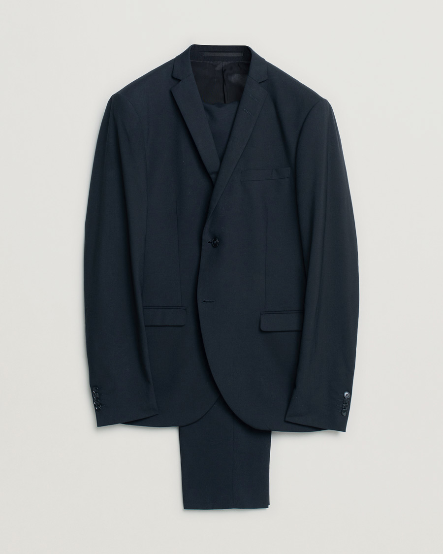 Homme | Tiger of Sweden Wool Suit Black 50 | Pre-owned | Tiger of Sweden Wool Suit Black 50