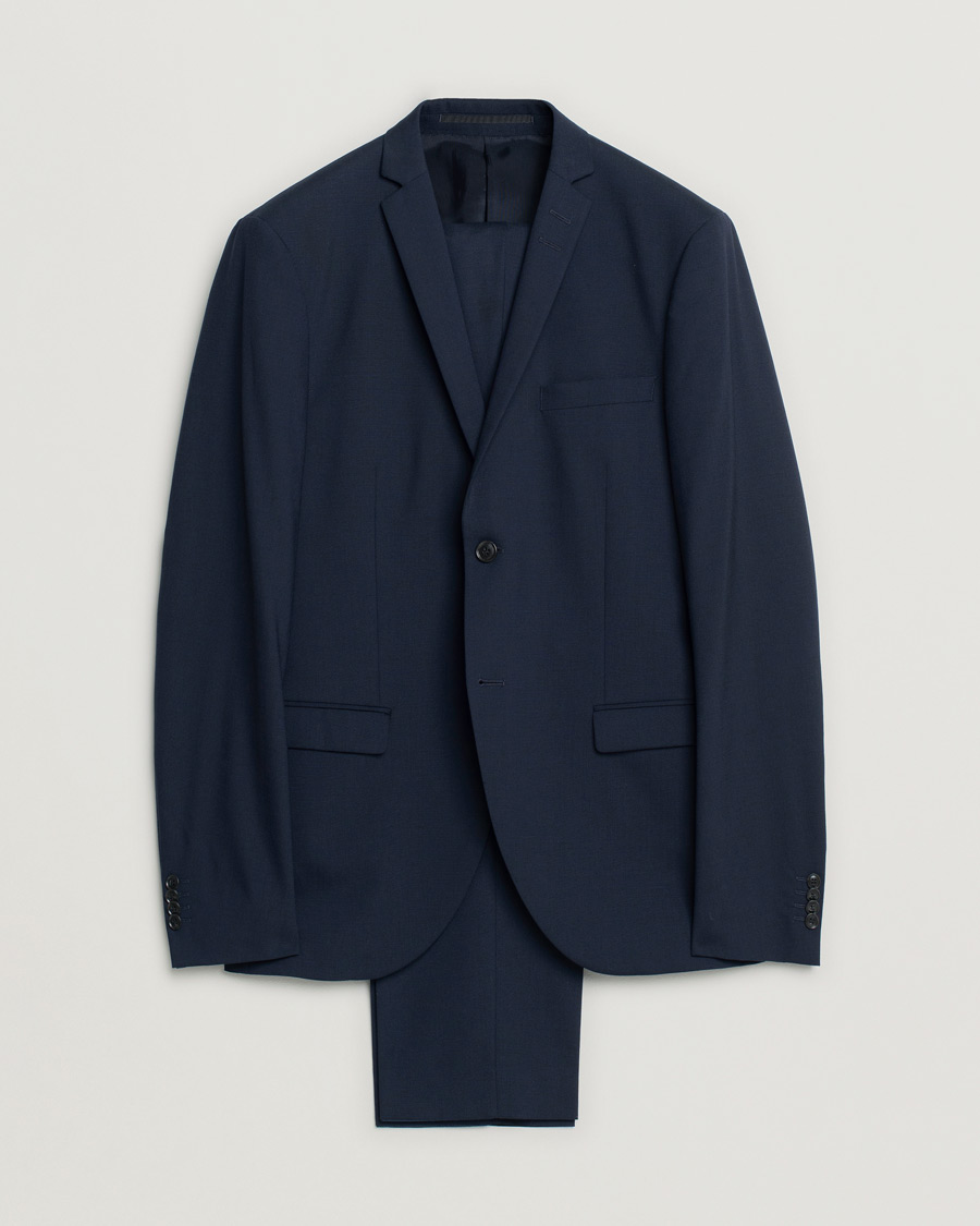 Homme | Blazers | Pre-owned | Tiger of Sweden Wool Suit Navy 50