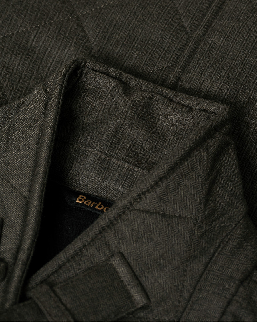 Homme | Manteaux Et Vestes | Pre-owned | Barbour Lifestyle Relond Quilted Polar Fleece Jacket Olive