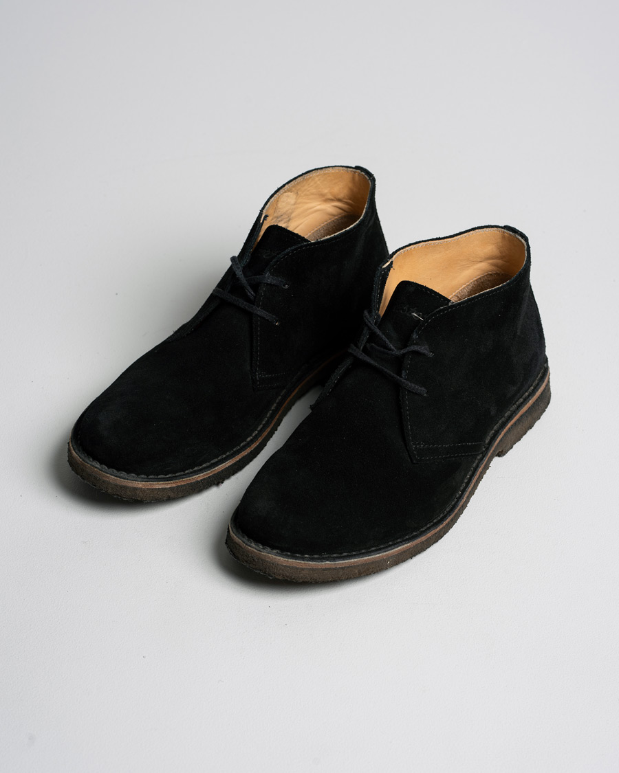 Homme | Astorflex Greenflex Desert Boot Black Suede 44 | Pre-owned | Astorflex Greenflex Desert Boot Black Suede 44