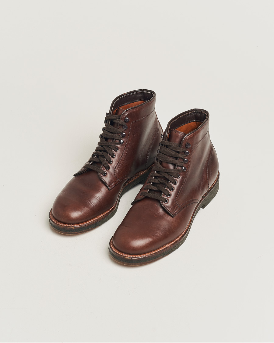 Homme | Alden N6808 Boot Dark Brown Calf US7,5 - EU41 | Pre-owned | Alden N6808 Boot Dark Brown Calf US7,5 - EU41