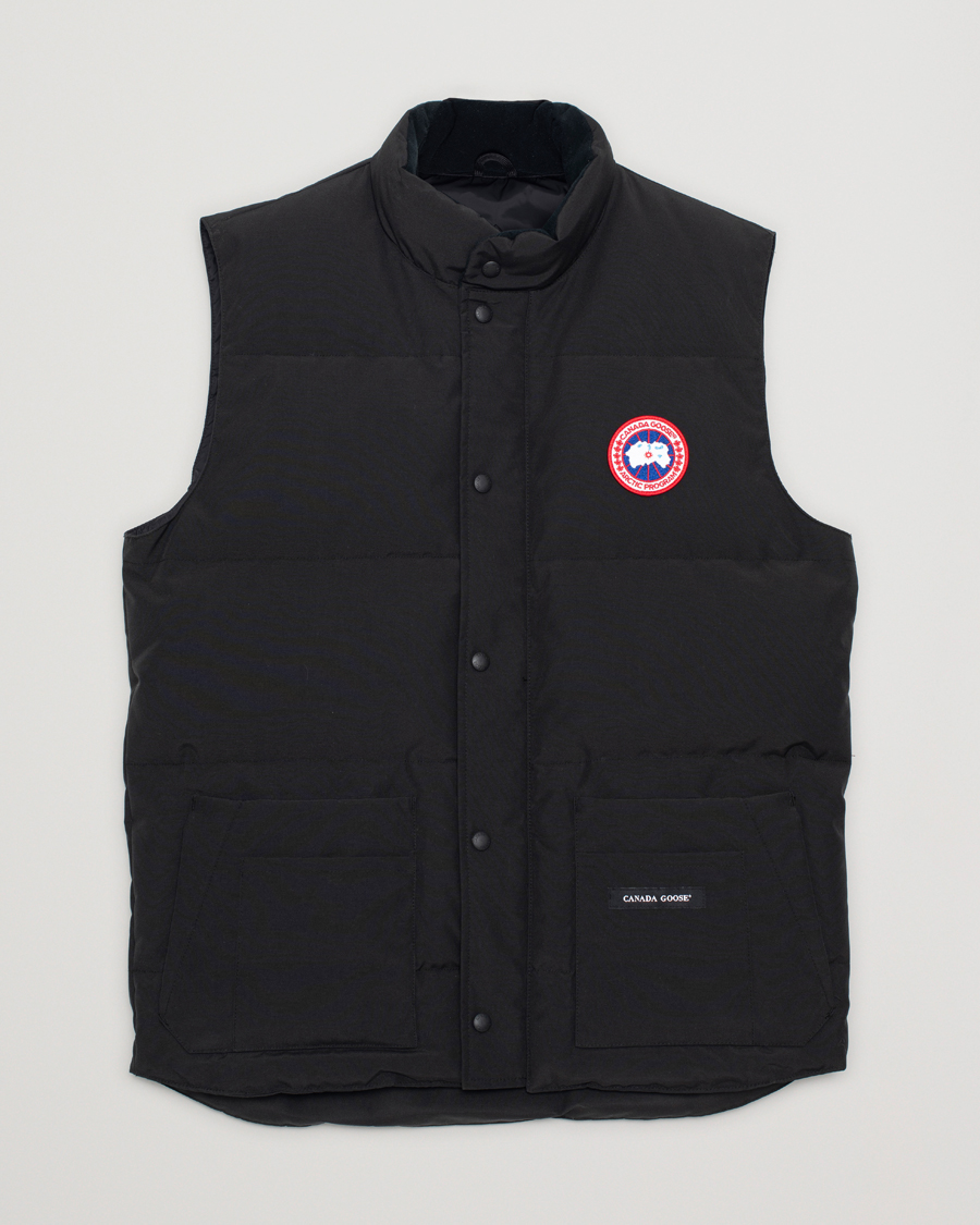 Homme | Manteaux Et Vestes | Pre-owned | Canada Goose Freestyle Vest Black