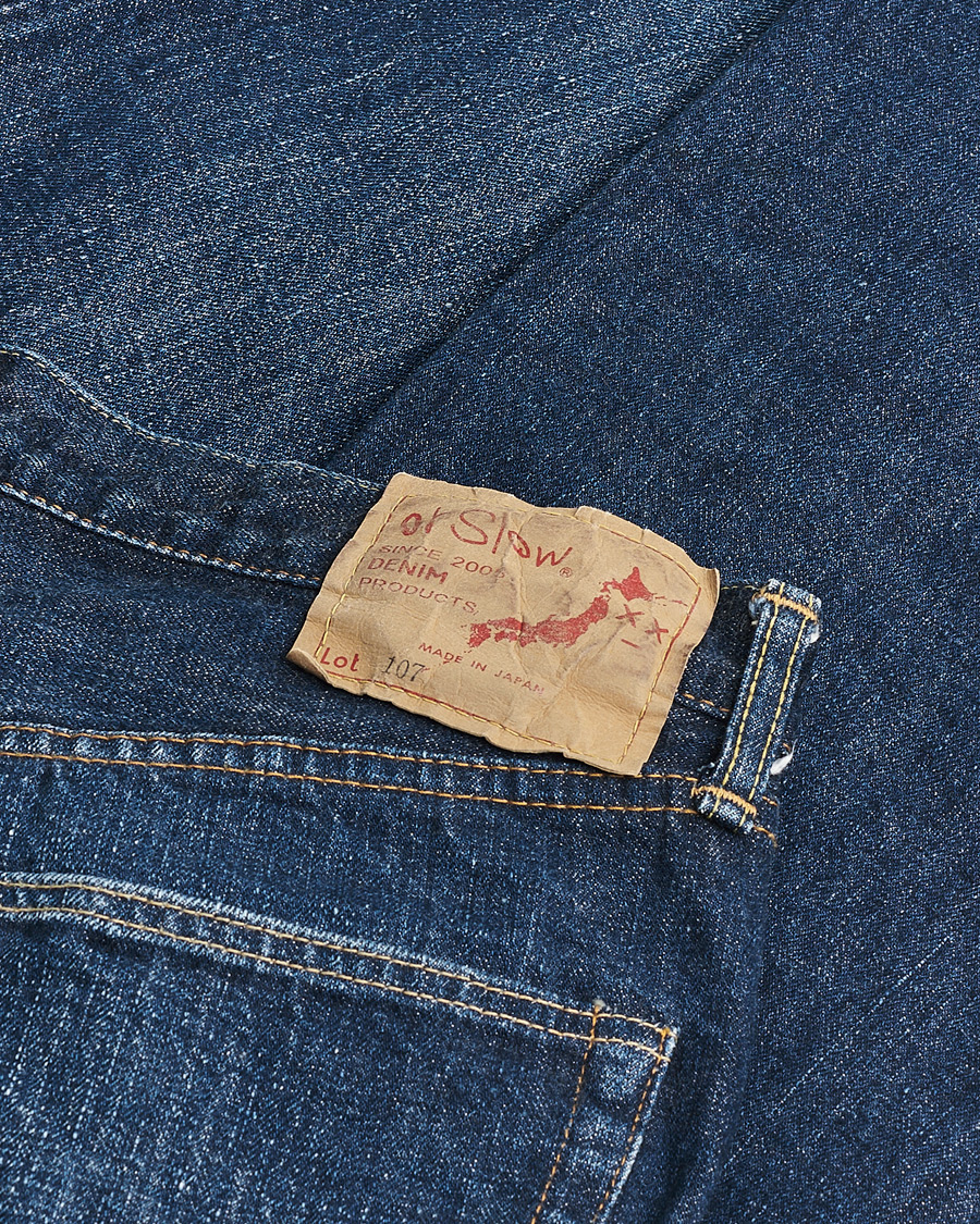 Homme | Pre-owned Jeans | Pre-owned | orSlow Tapered Fit 107 Selvedge Jeans One Wash 2 - S