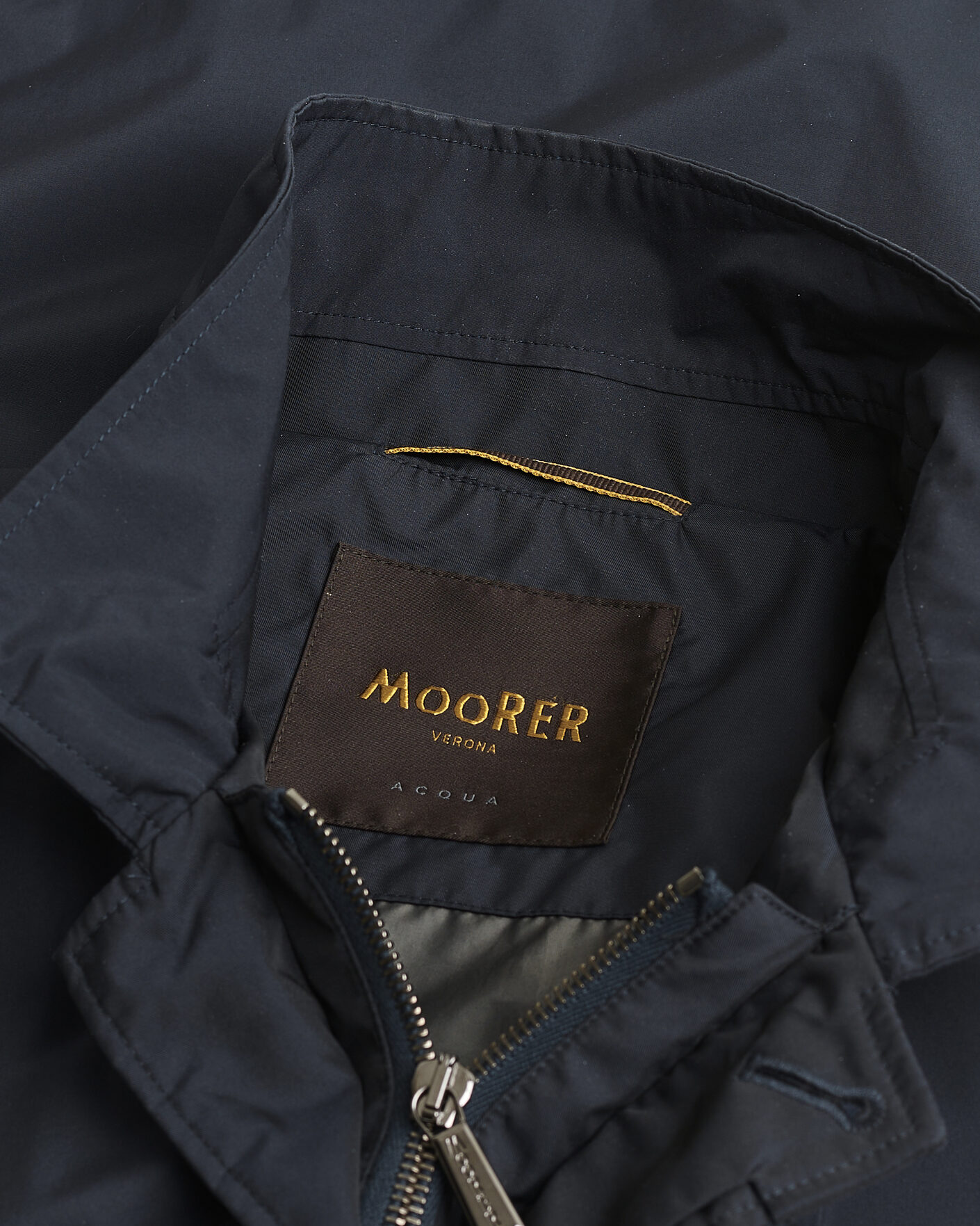 Homme | Pre-owned Manteaux Et Vestes | Pre-owned | MooRER Waterproof Nylon Field Jacket Navy 50
