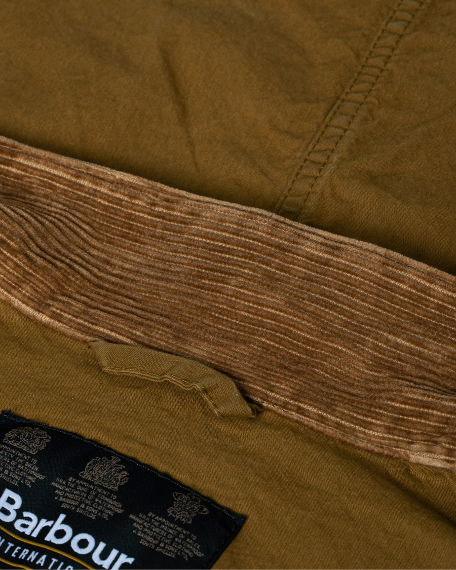 Homme | Manteaux Et Vestes | Pre-owned | Barbour International Summer Wash Duke Casual Jacket Khaki Sand L