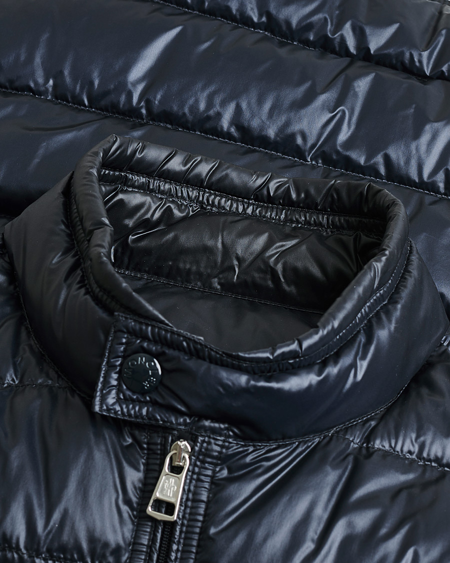 Homme | Moncler Gui Vest Navy | Pre-owned | Moncler Gui Vest Navy