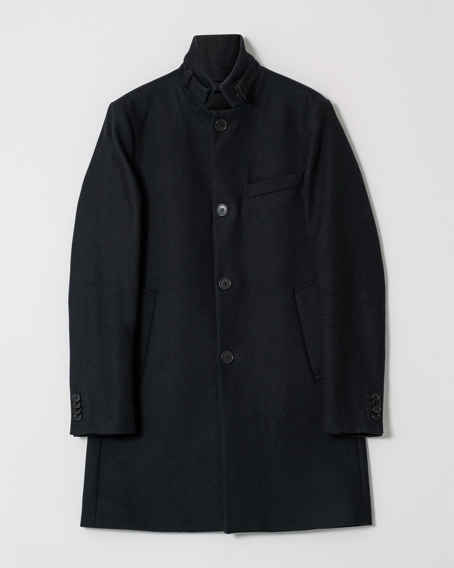 Homme | Manteaux Et Vestes | Pre-owned | J.Lindeberg Holger Compact Melton Coat Black 48