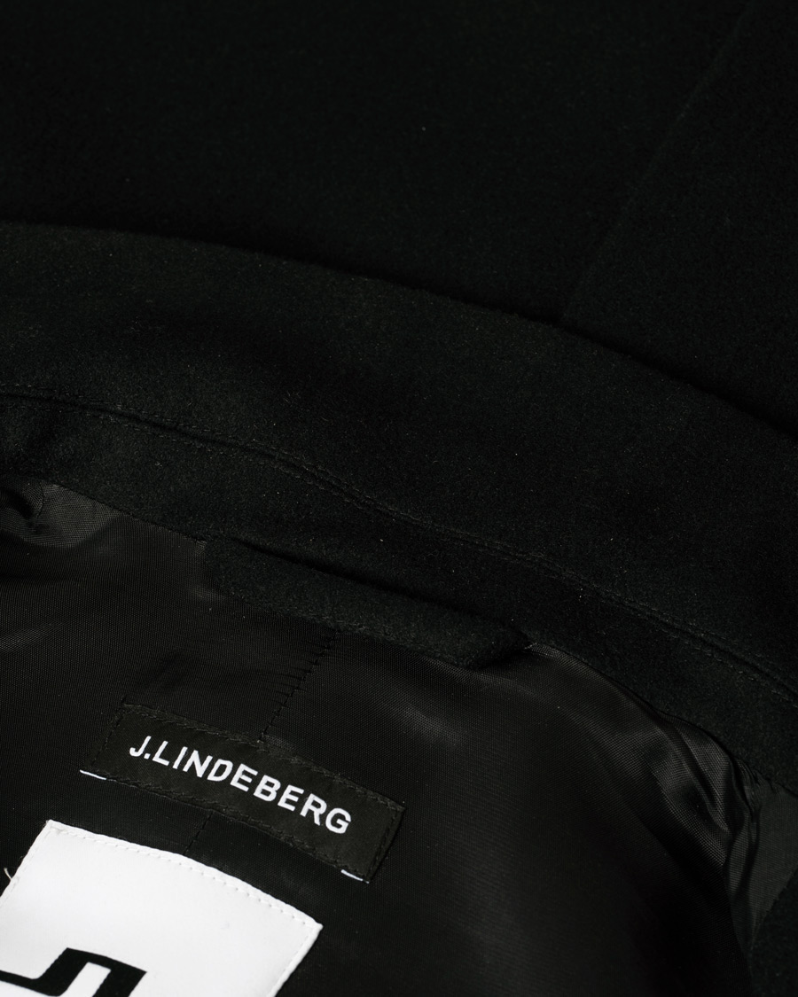 Homme | Manteaux Et Vestes | Pre-owned | J.Lindeberg Holger Compact Melton Coat Black 48