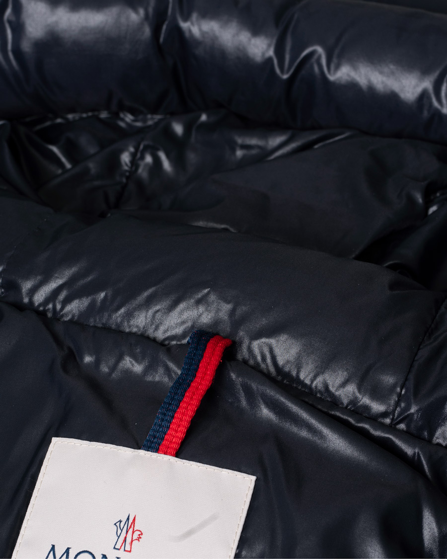 Homme | Manteaux Et Vestes | Pre-owned | Moncler Ecrins Gloss Down Jacket Navy