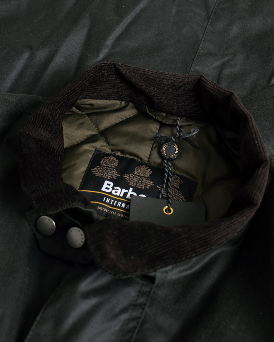 Homme | Manteaux Et Vestes | Pre-owned | Barbour International Duke Jacket Sage