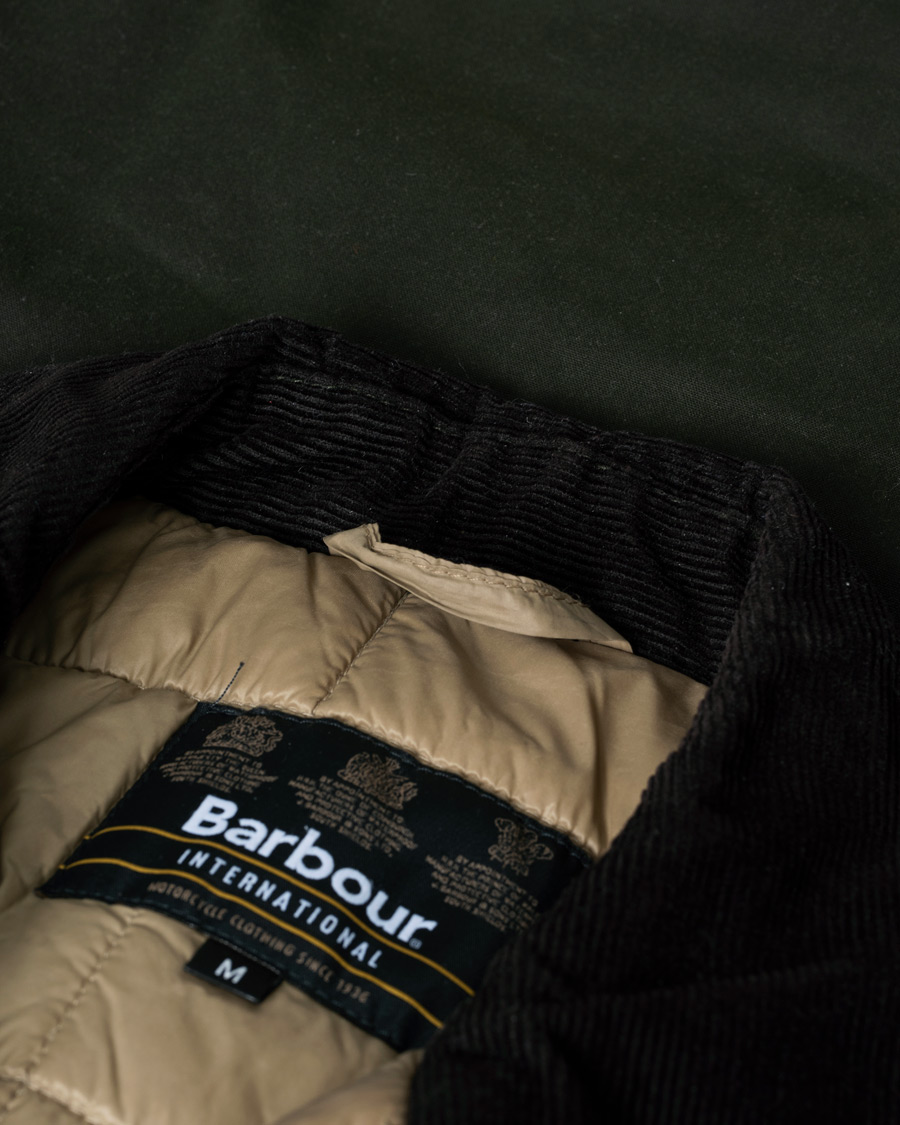 Homme | Manteaux Et Vestes | Pre-owned | Barbour International Steve McQueen Workers Wax Jacket Sage