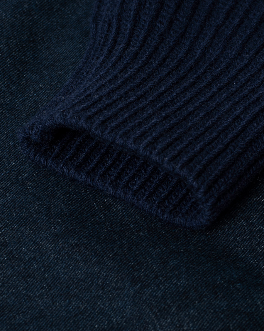 Homme | Manteaux Et Vestes | Pre-owned | Dondup Denim Hybrid Jacket Dark Indigo 50