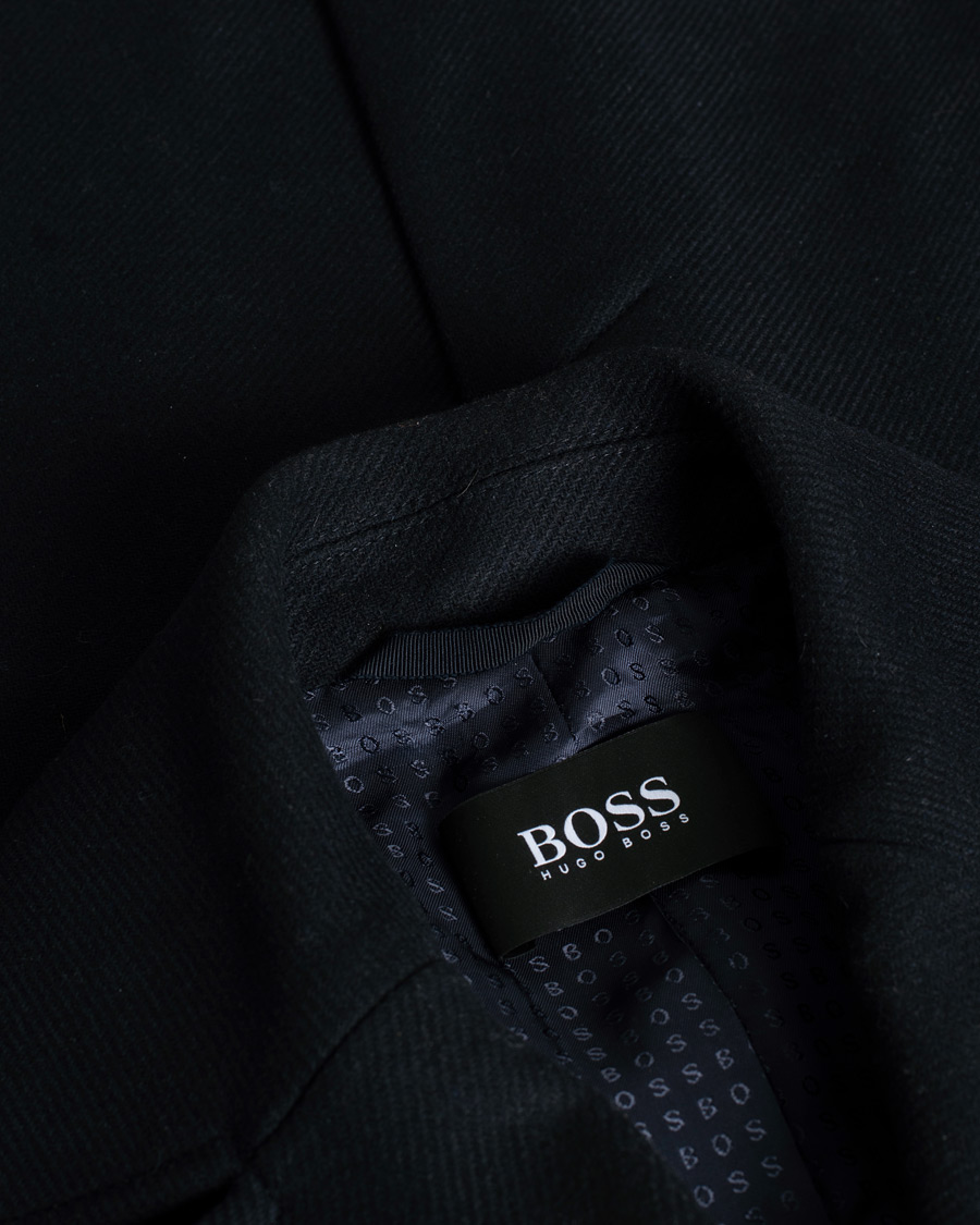 Homme | Manteaux Et Vestes | Pre-owned | BOSS Hyde Peacoat Dark Blue