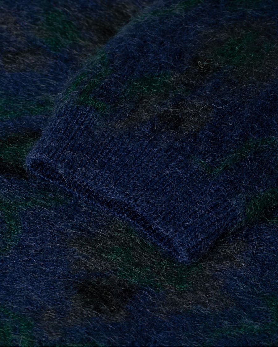 Homme | Pulls Et Tricots | Pre-owned | BEAMS PLUS Botanical Jacquard Cardigan Navy