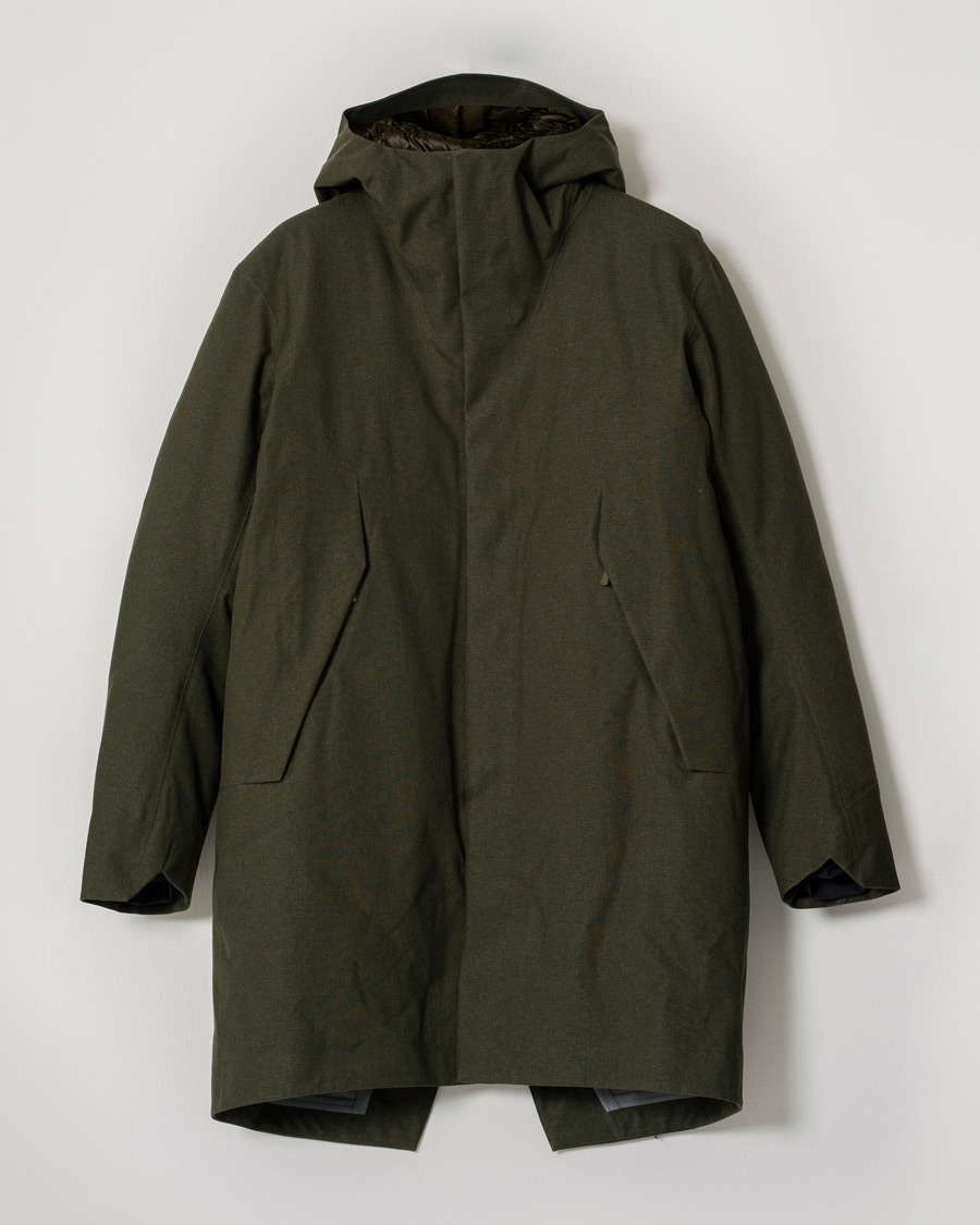 Homme | Manteaux Et Vestes | Pre-owned | Arc'teryx Veilance Monitor Down TW Coat Olive Heather