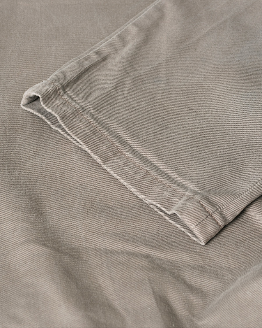 Homme | Pantalons | Pre-owned | Briglia 1949 Slim Fit Cotton Stretch Chino Taupe