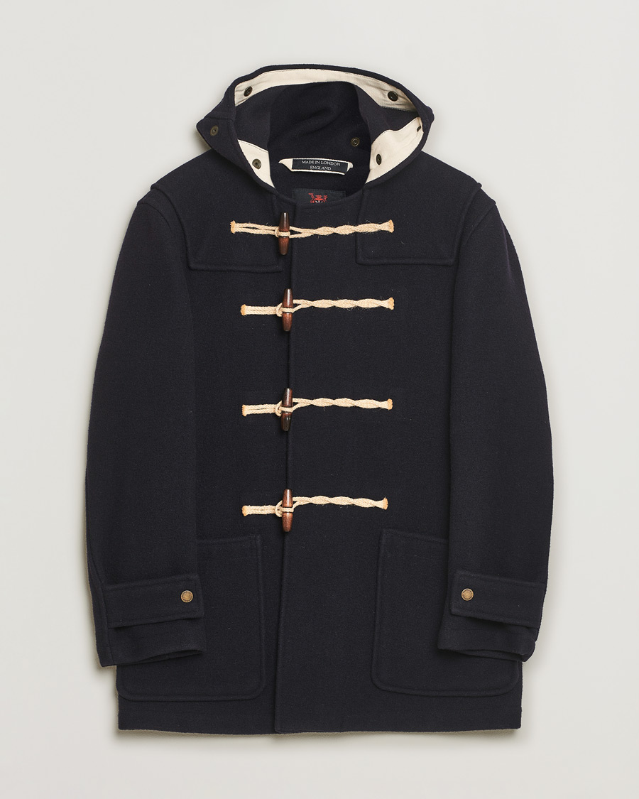 Homme | Manteaux Et Vestes | Pre-owned | Gloverall Monty Original Duffle Coat Navy 38/48