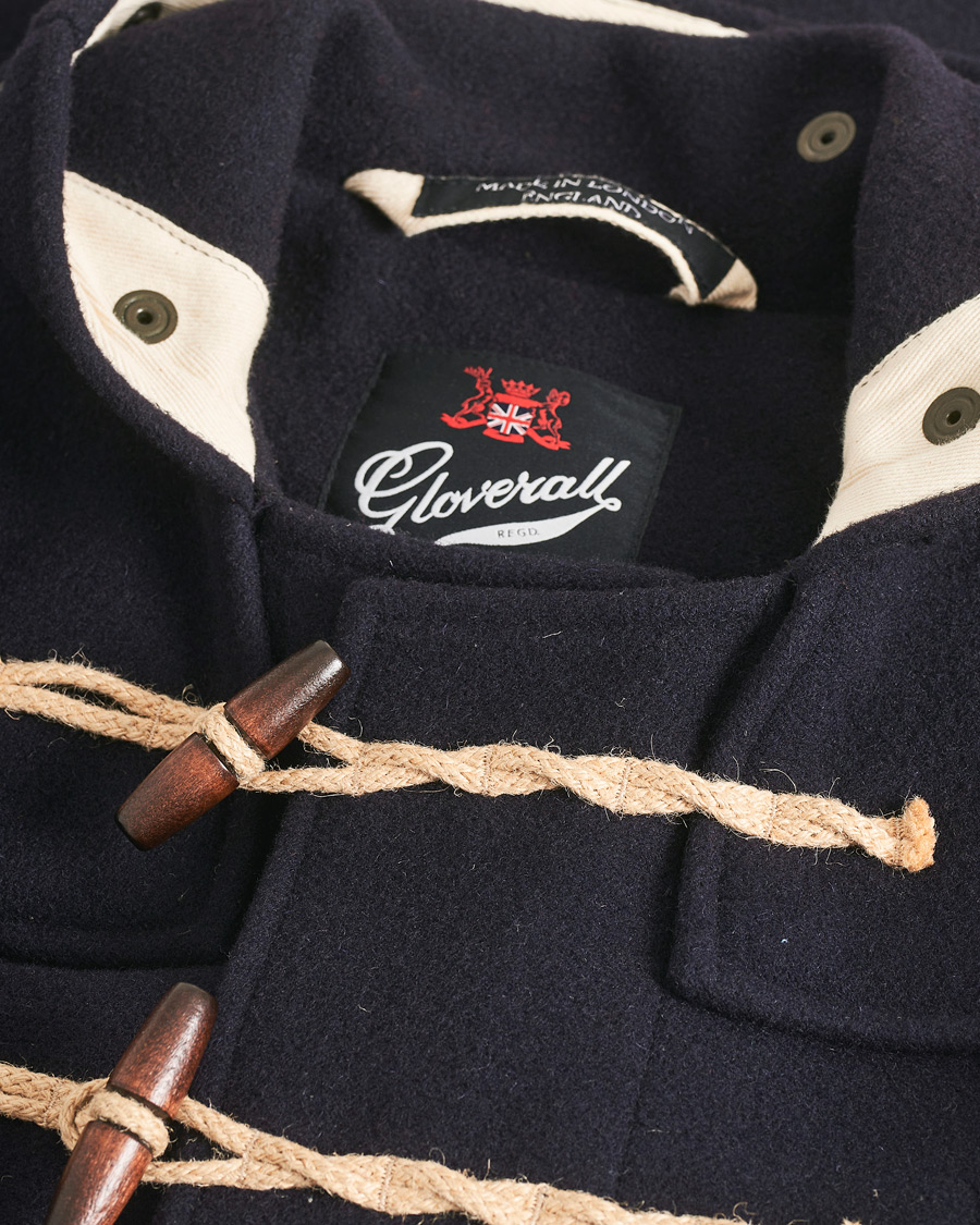 Homme | Manteaux Et Vestes | Pre-owned | Gloverall Monty Original Duffle Coat Navy 38/48