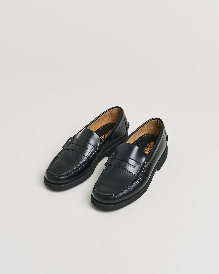Homme | Sebago Dan Polaris Loafer Black | Pre-owned | Sebago Dan Polaris Loafer Black