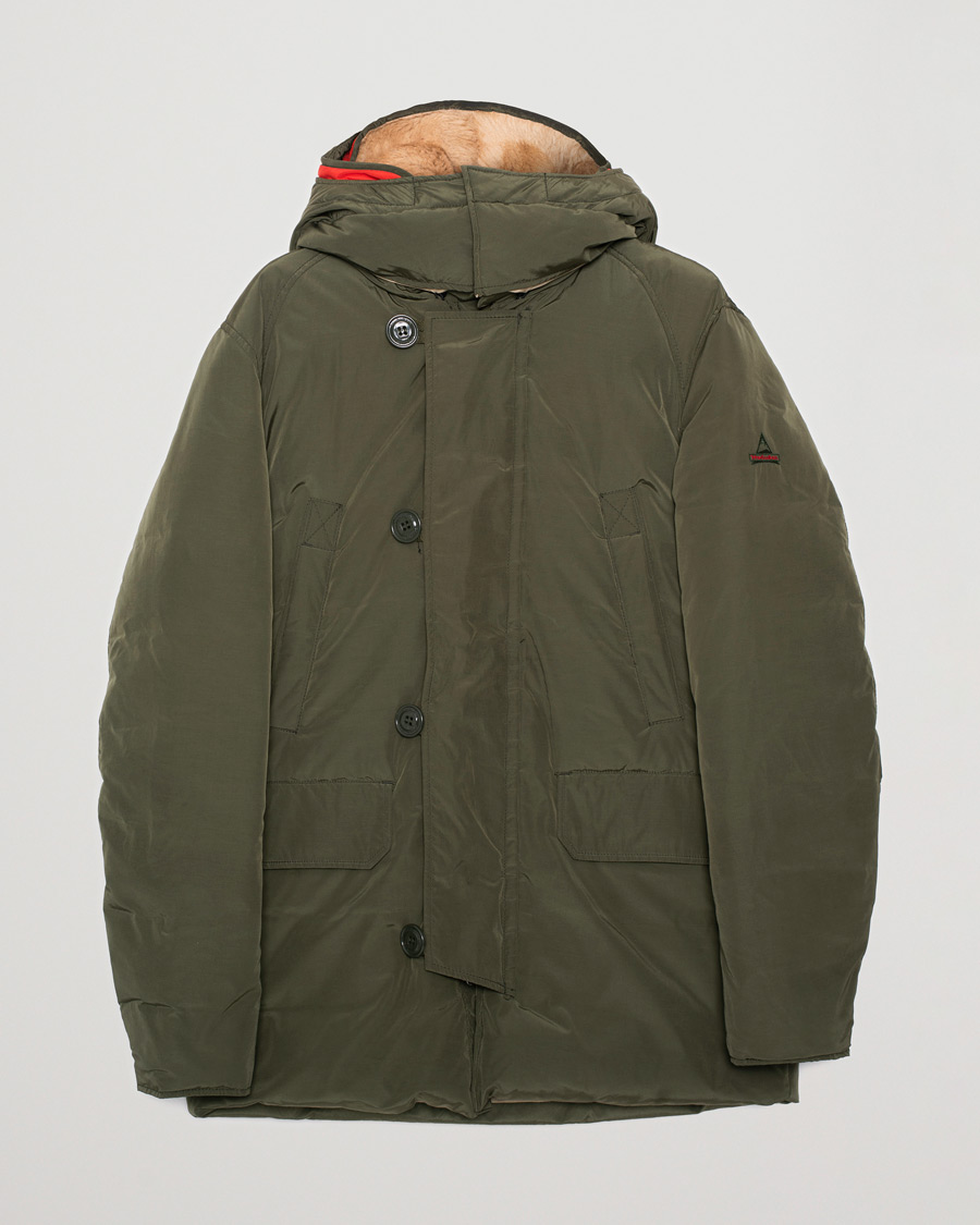 Homme | Manteaux Et Vestes | Pre-owned | Holubar M289 Boulder Cotton Parka Military Olive