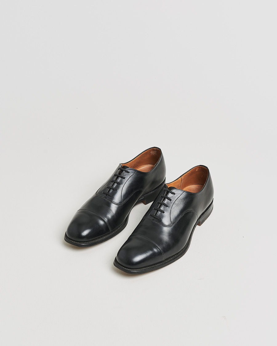 Homme | Pre-owned Chaussures cousues trépointe | Pre-owned | Church's Consul Calf Leather Oxford Black UK9,5 - EU43,5