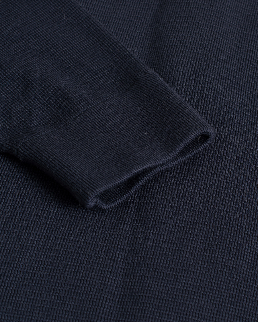Homme | Pulls Et Tricots | Pre-owned | Ralph Lauren Purple Label Hybrid Zip Sweater Classic Navy