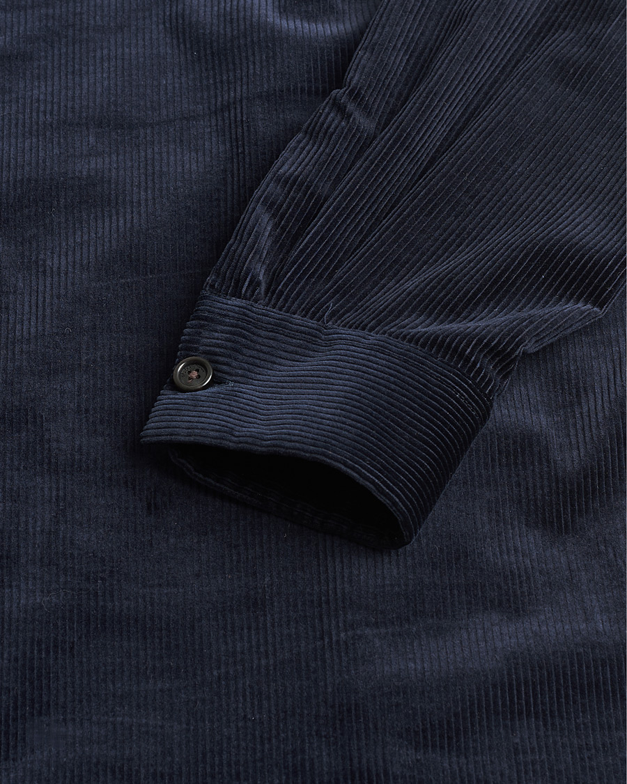 Homme | Ralph Lauren Purple Label Double Pocket Overshirt Classic Navy S | Pre-owned | Ralph Lauren Purple Label Double Pocket Overshirt Classic Navy S
