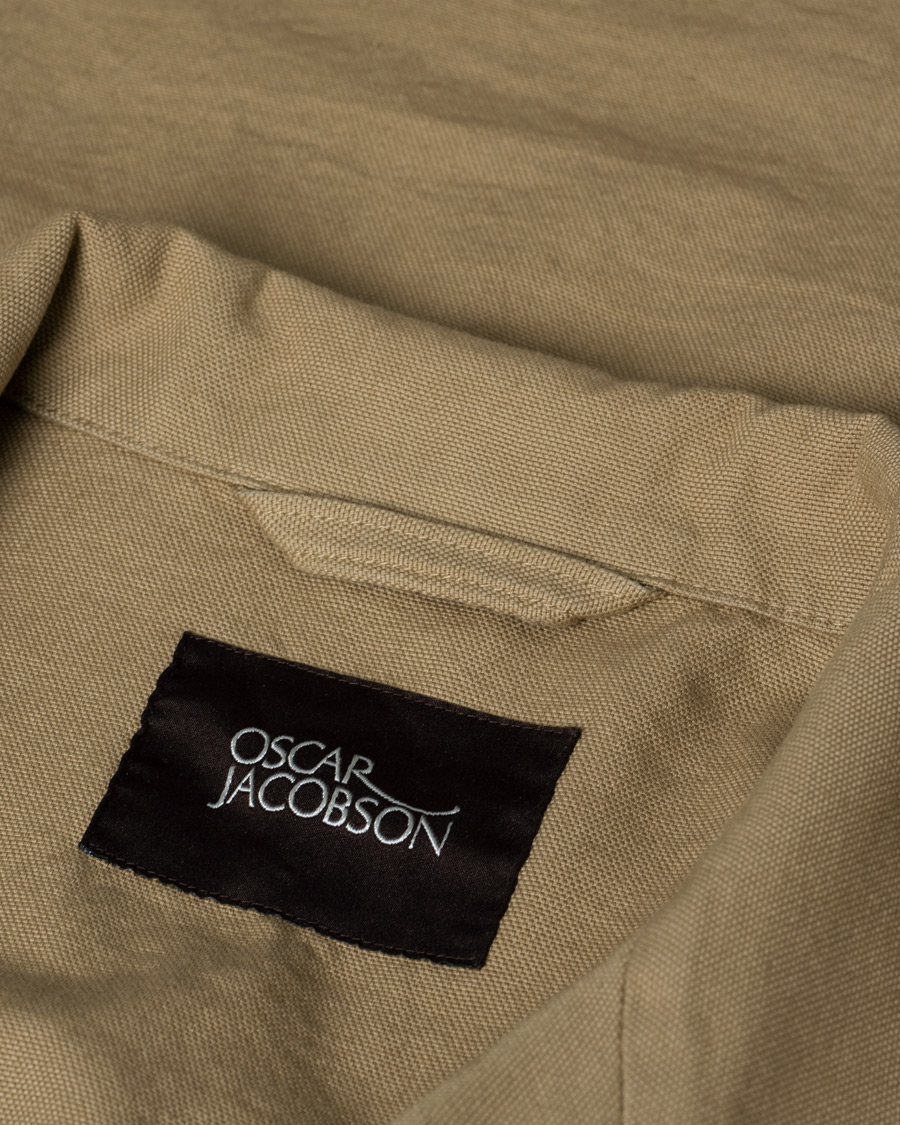 Homme | Manteaux Et Vestes | Pre-owned | Oscar Jacobson Wester Cotton Field Jacket Beige 54