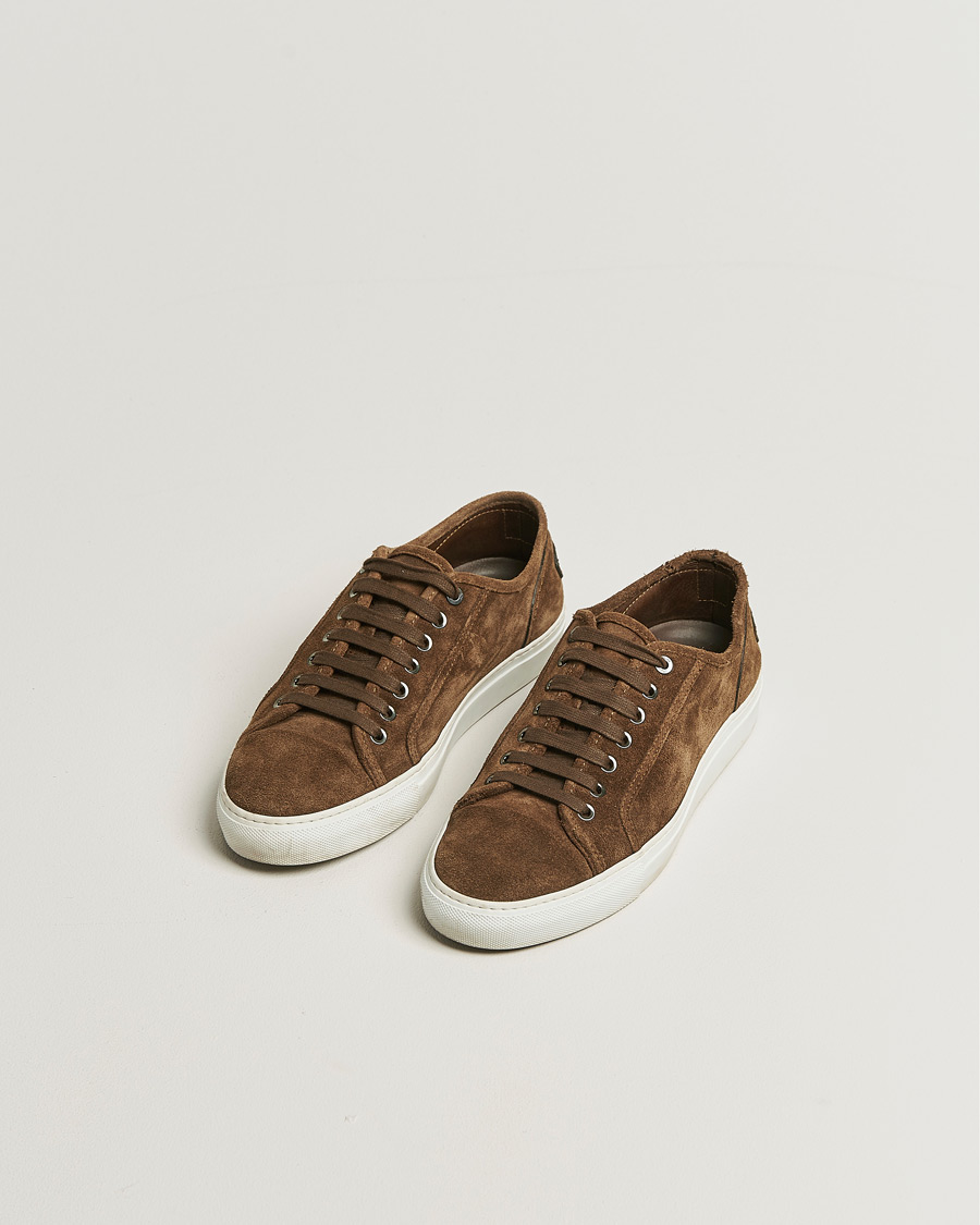 Homme | Brioni Casetta Suede Sneakers Brown | Pre-owned | Brioni Casetta Suede Sneakers Brown