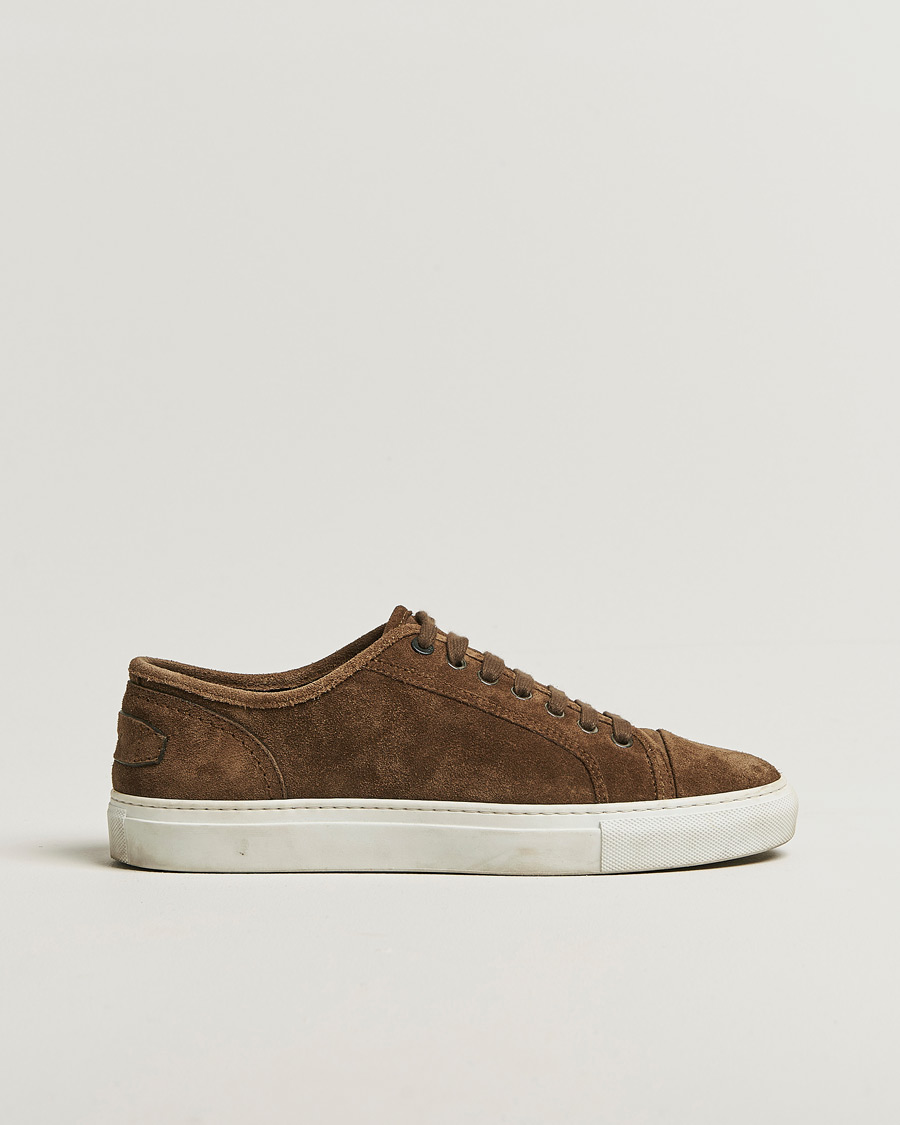 Homme | Brioni Casetta Suede Sneakers Brown | Pre-owned | Brioni Casetta Suede Sneakers Brown