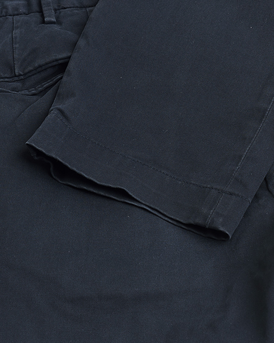 Homme | Pre-owned Pantalons | Pre-owned | Incotex Slim Fit Cotton Stretch Chinos Navy 48